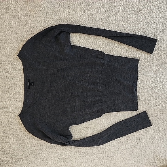 Jacob Size S thin charcoal sweater - Picture 10 of 11